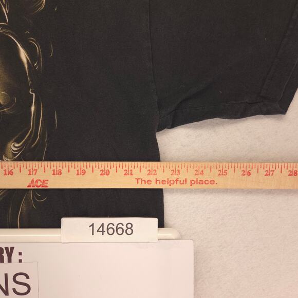 Dyse One Smiling Faces Short Sleeve Crew Neck Graphic Shirt Mens Size XL Black - Picture 7 of 9